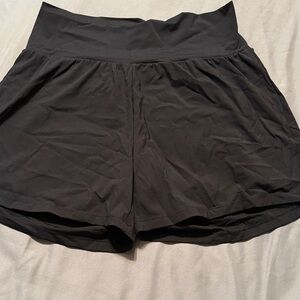 HALARA Women's Athletic Black Shorts
